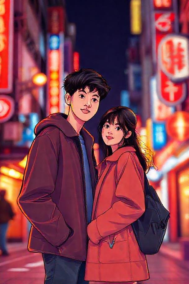 首尔之夜 漫画封面